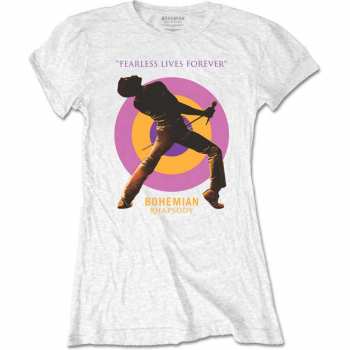 Merch Queen: Dámské Tričko Fearless  XL