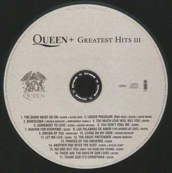3CD/Box Set Queen: Greatest Hits I II & III (The Platinum Collection) LTD