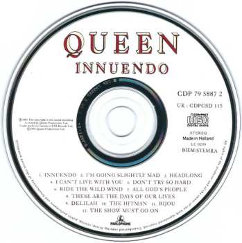 CD Queen: Innuendo