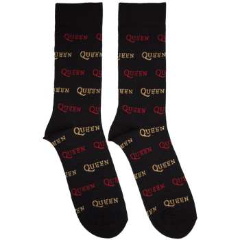 Merch Queen: Členkové ponožky Logo Queen Repeat Colour