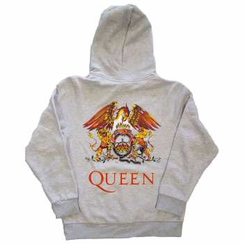 Merch Queen: Mikina Se Zipem Classic Crest  M