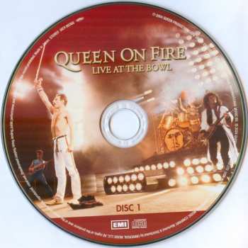2CD Queen: Queen On Fire (Live At The Bowl) LTD