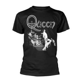 Merch Queen: Tričko Live B&w