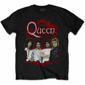 Merch Queen: Tričko Ornate Crest Photo