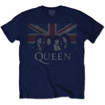 Merch Queen: Tričko Vintage Union Jack 