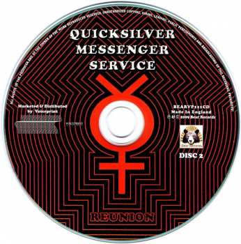 2CD Quicksilver Messenger Service: Reunion
