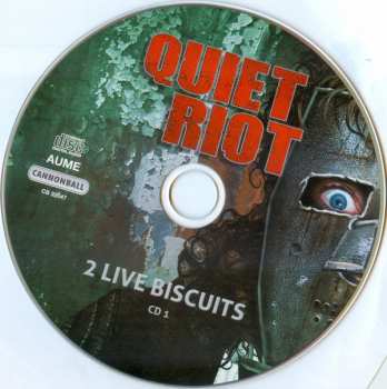 2CD Quiet Riot:  2 Live Biscuits - 2 Live Radio Shows At The King Biscuit Flower Hour 1983 & 1984