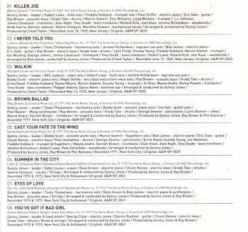CD Quincy Jones: Summer In The City