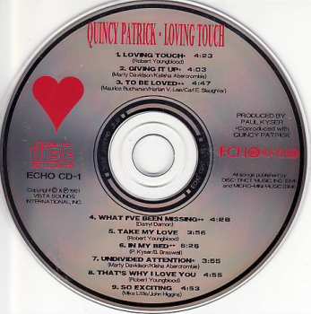 CD Quincy Patrick: Loving Touch