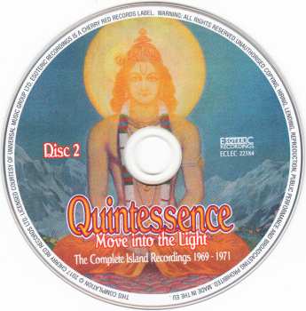 2CD Quintessence: Move Into The Light - The Complete Island Recordings 1969 - 1971
