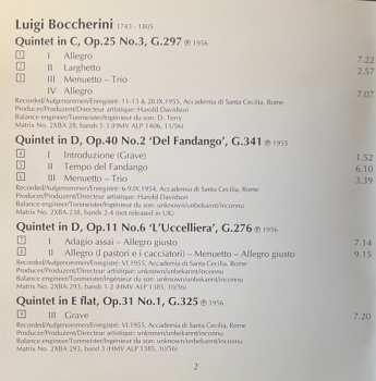 CD Luigi Boccherini: Quintets, Vol.1