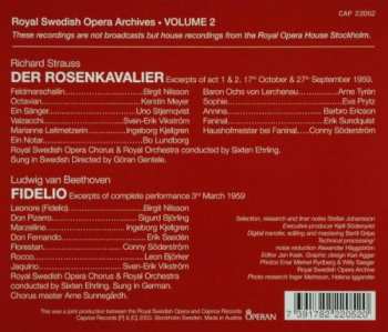 2CD Ludwig van Beethoven: Strauss: Der Rosenkavalier Excerpts 1959 / Beethoven: Fidelio Excerpts 1959