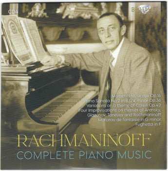 8CD Sergei Vasilyevich Rachmaninoff: Complete Piano Music