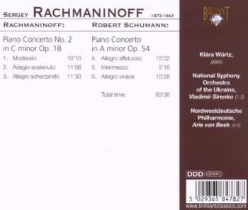 CD Robert Schumann: Piano Concerto No.2 / Piano Concerto