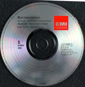 2CD Sergei Vasilyevich Rachmaninoff: Works For Two Pianos
