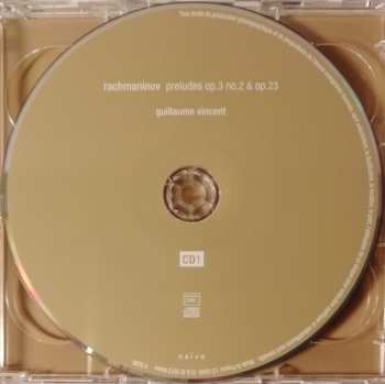 2CD Sergei Vasilyevich Rachmaninoff: Preludes