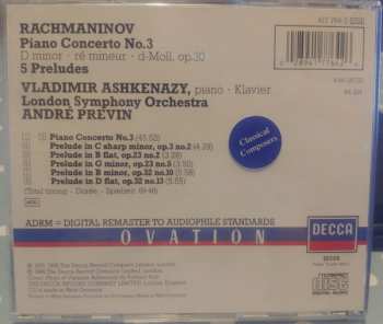 CD The London Symphony Orchestra: Piano Concerto No. 3; 5 Preludes