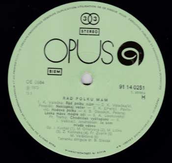 LP Various: Rád Polku Mám