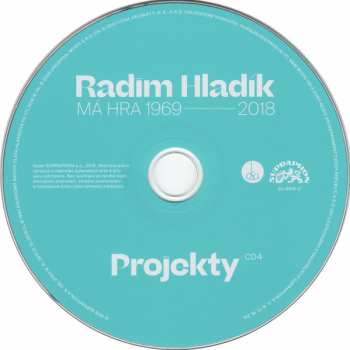 4CD/Box Set Radim Hladík: Má Hra 1969-2018
