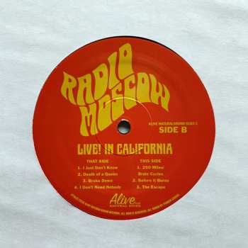 2LP Radio Moscow: Live! In California
