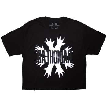 Merch Radiohead: Dámske Crop Top Cut Hands
