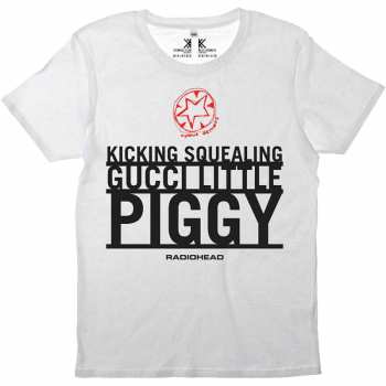 Merch Radiohead: Tričko Gucci Piggy 