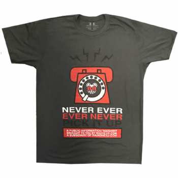 Merch Radiohead: Tričko Never Pick It Up 