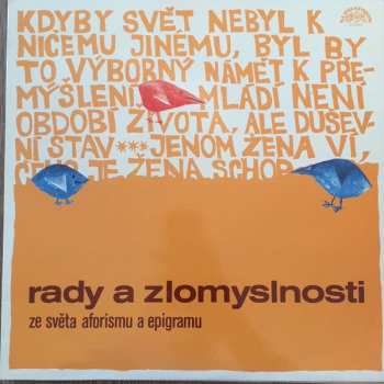 Album Petr Kostka: Rady A Zlomyslnosti Ze Světa Aforismu A Epigramu