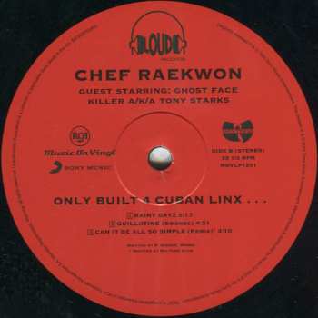 2LP Raekwon: Only Built 4 Cuban Linx...