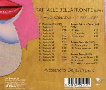 CD Alessandro Deljavan: Piano Sonatas • 12 Preludes