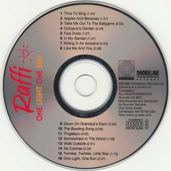 CD Ken Whiteley: One Light One Sun