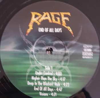 2LP Rage: End Of All Days LTD