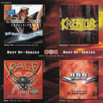 DVD Rage: Metal Meets Classic Live Plus All G.U.N. Bonustracks LTD