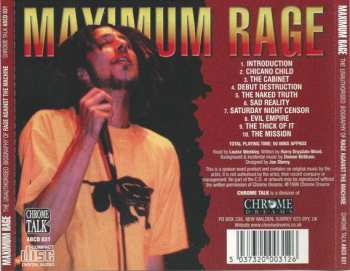 CD Rage Against The Machine: Maximum Rage (The Unauthorised Biography Of Rage Against The Machine)
