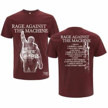 Merch Rage Against The Machine: Tričko Bola Album Cover 