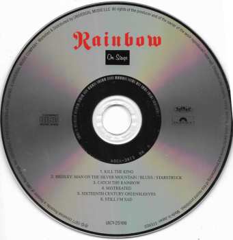 CD Rainbow: On Stage