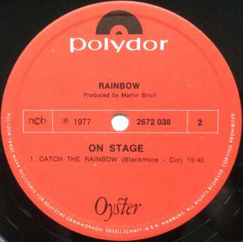 2LP Rainbow: On Stage