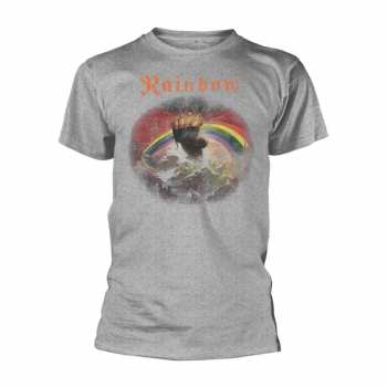 Merch Rainbow: Tričko Rising Distressed (sports Grey)