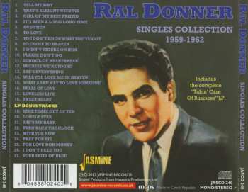 CD Ral Donner: Singles Collection 1959-1962
