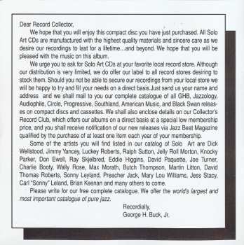 CD Ralph Sutton: Eye Opener