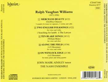 CD Ralph Vaughan Williams: Along The Field; On Wenlock Edge; Merciless Beauty And Other Songs