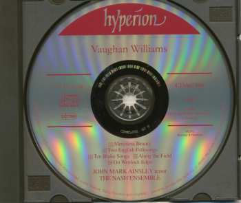 CD Ralph Vaughan Williams: Along The Field; On Wenlock Edge; Merciless Beauty And Other Songs