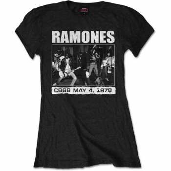 Merch Ramones: Dámske Tričko Cbgb 1978 