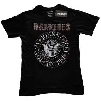 Merch Ramones: Detské Embellished Tričko Presidential Seal