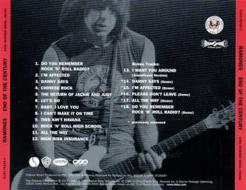 CD Ramones: End Of The Century