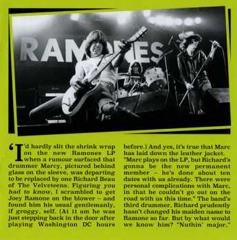2CD Ramones: Live - My Father's Place, NY, 20 July 1982