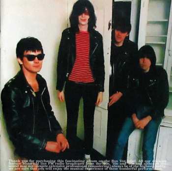 2CD Ramones: Live - My Father's Place, NY, 20 July 1982