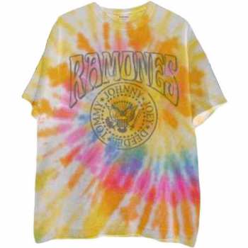 Merch Ramones: Tričko Crest Psych