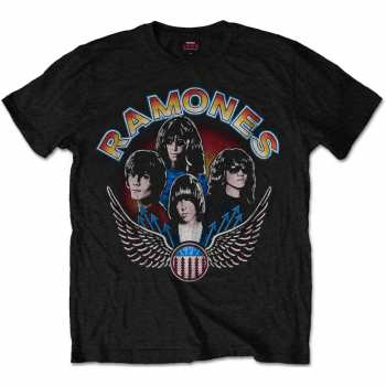 Merch Ramones: Tričko Vintage Wings Photo 