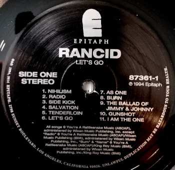 LP Rancid: Let's Go